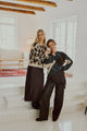 Freequent - FQGRSLULU-PULLOVER - Dark Grey Ml w. Oyster Grey Ml