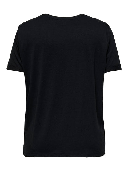 Only Carmakoma - CARMOSTER - T-shirt - Black
