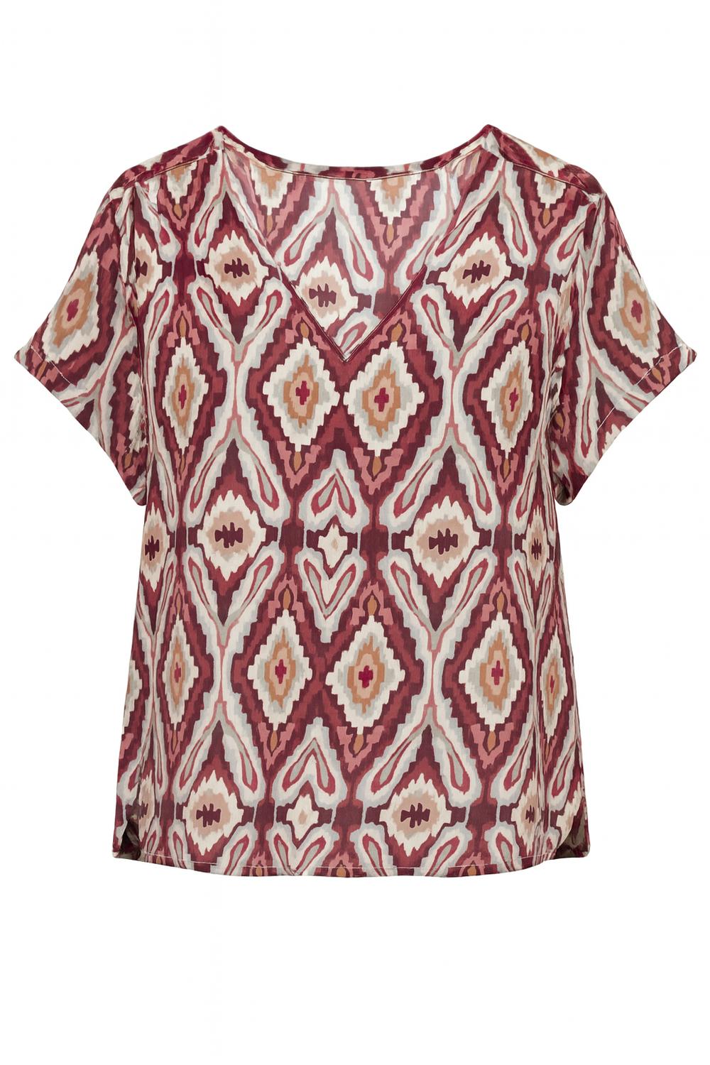 Only Carmakoma - Mikasi - Top - Brick Red