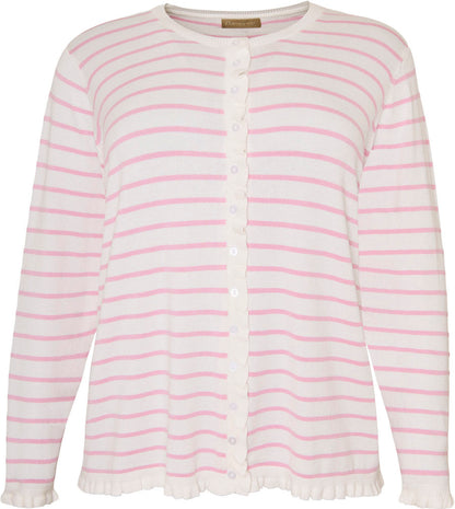 Cassiopeia - Musanna Strik Cardigan Rosa Combi
