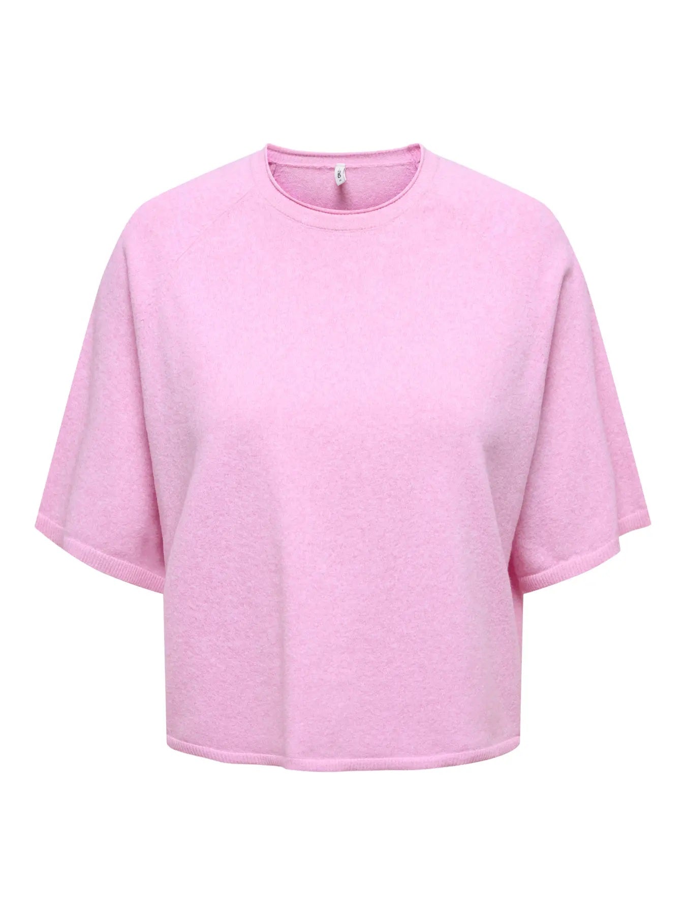 ONLY Carmakoma CARLOYAL 2/4 O-NECK PULLOV KNT NOOS | Pink Melange