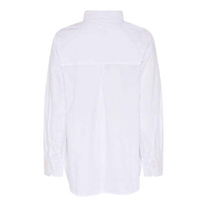 læg på ryggen af hvid skjorte Humble MarielleHbs shirt White