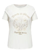 Only Carmakoma - Carnovia - T-shirt - Cloud Dancer