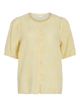 Vila - Viantonett - Shirt - Pastel yellow