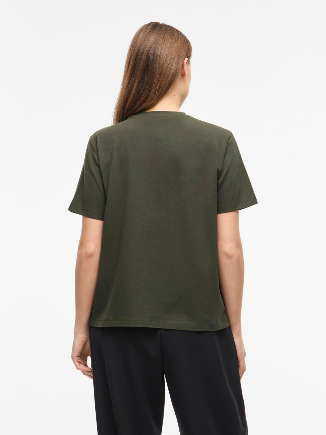 Vila - Vinora - T-shirt - Forest Night