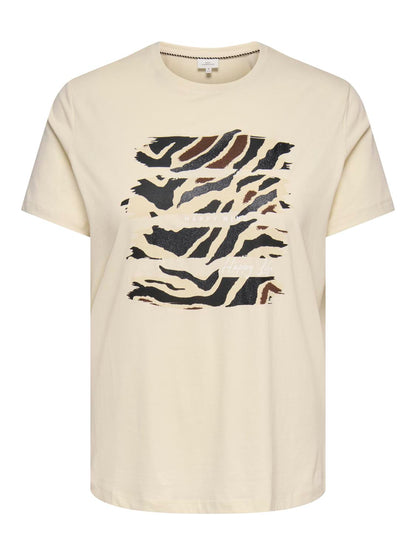 Only Carmakoma - Carboostery - T-shirt - Birch