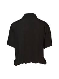 NÜ 000 Black Ulrikke shirt SUSTAINABLE | 8011-50