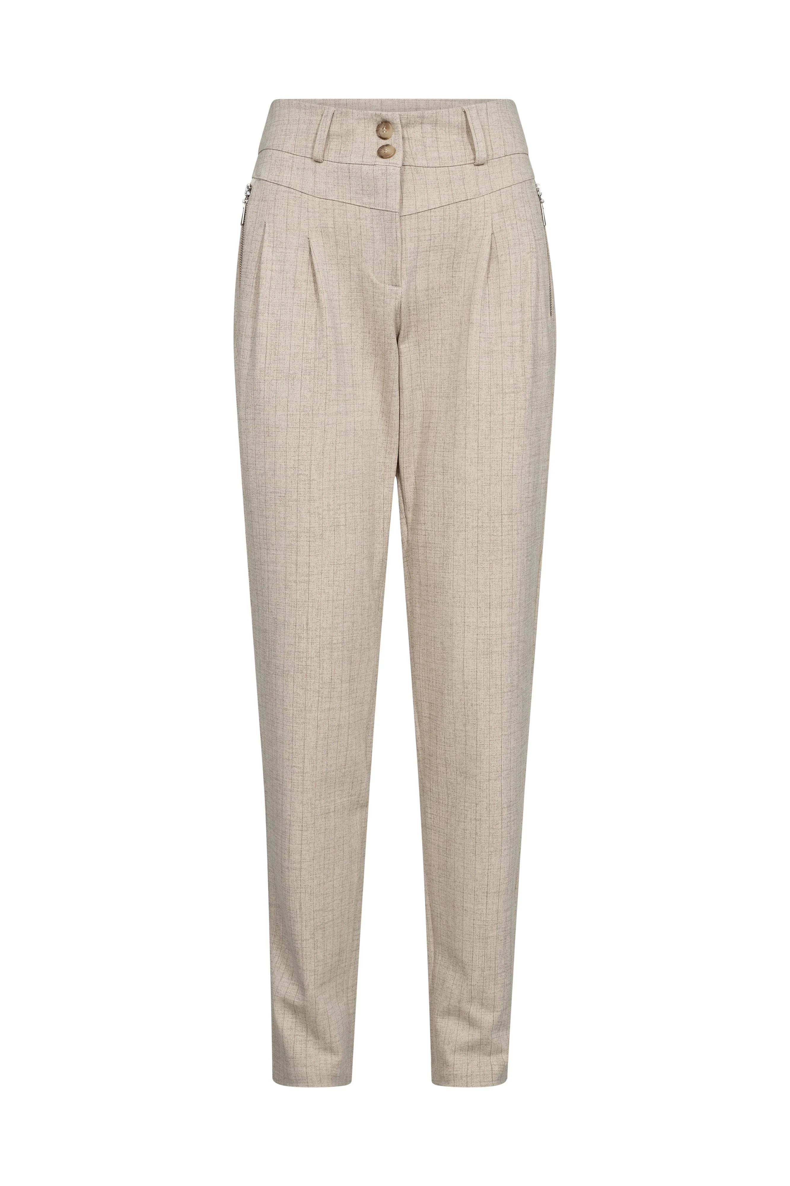 NÜ Commy Trousers | Bone mix