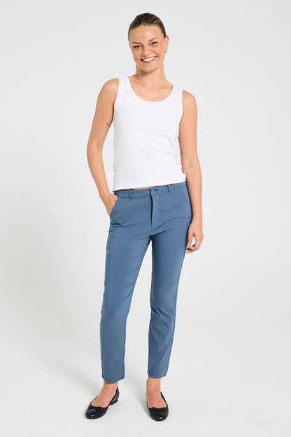 FQSOLVEJ-ANKLE-PA | indigo blå