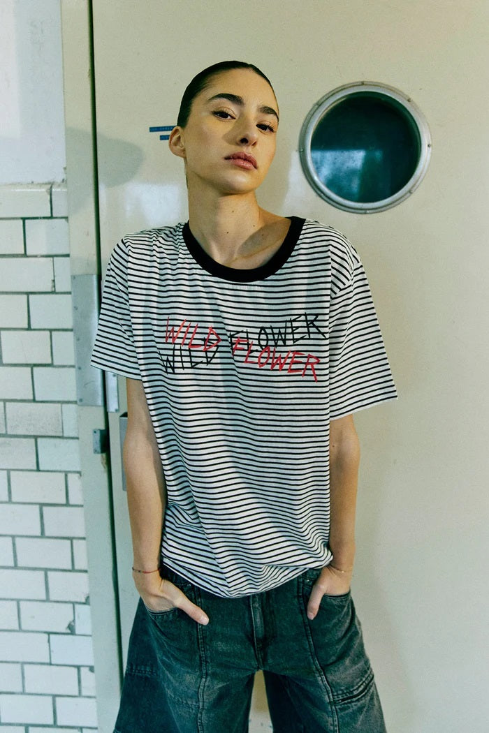 HUMBLE OllyHBS tee - Black combi