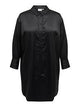 ONLY Carmakoma CARDARLENE SHIRT DRESS | Black