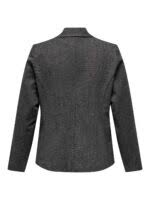 ONLY Carmakoma CARGOLDTRASH-ELISE BLAZER | Dark Grey Melange