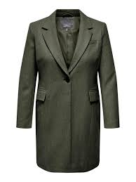 ONLY Carmakoma CARNANCY COAT | Rifle Green Melange