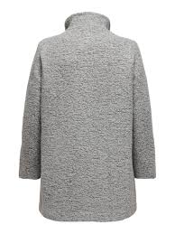 ONLY Carmakoma CARNEWSOPHIA WOOL COAT | Grey Melange