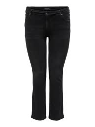 ONLY Carmakoma Washed Black Jeans CARALICIA REG STRT DNM DOT568 NOOS