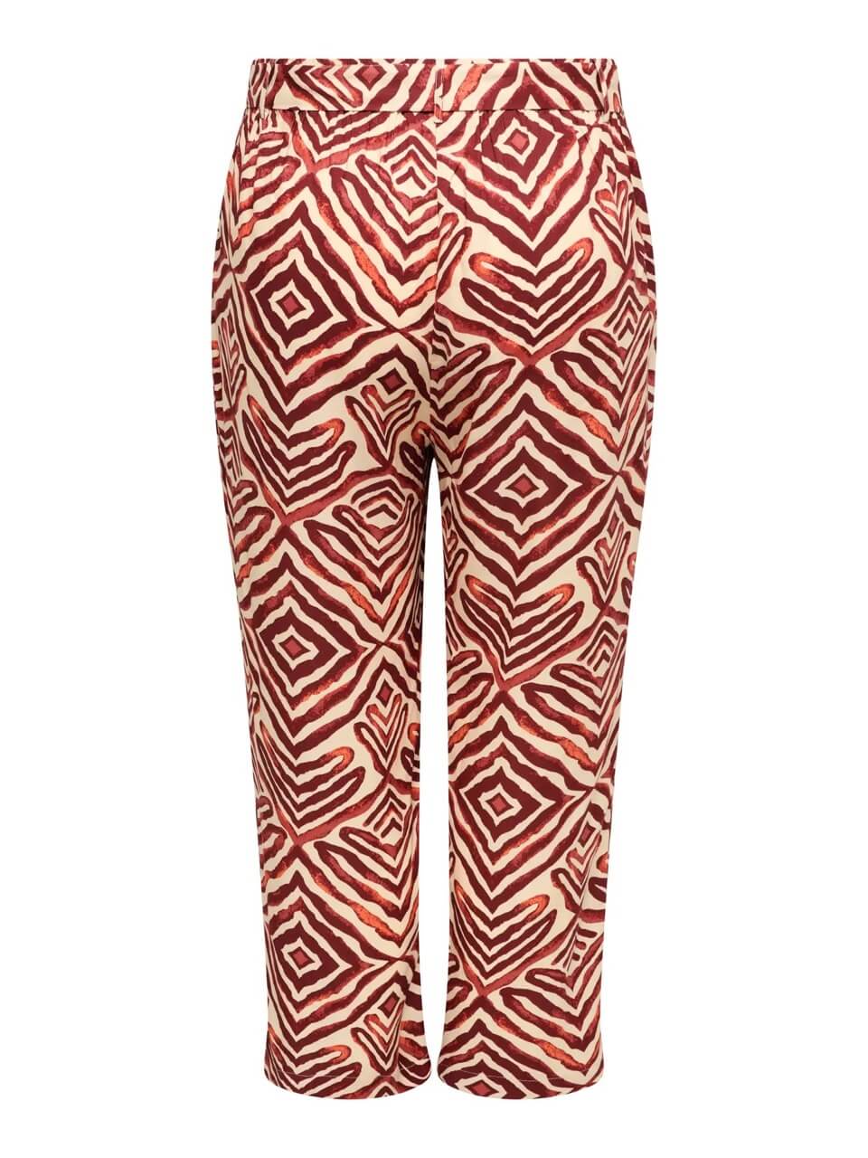 mønstrede bukser ONLY Cmakoma CARSHILLA Culotte Pant Hot Chocolate TRIBE