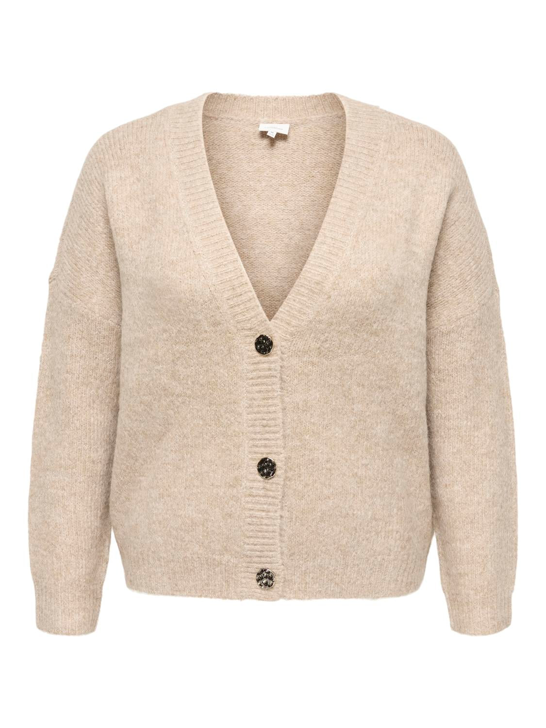 Only Carmakoma - Carzoey - Cardigan - Woodsmoke