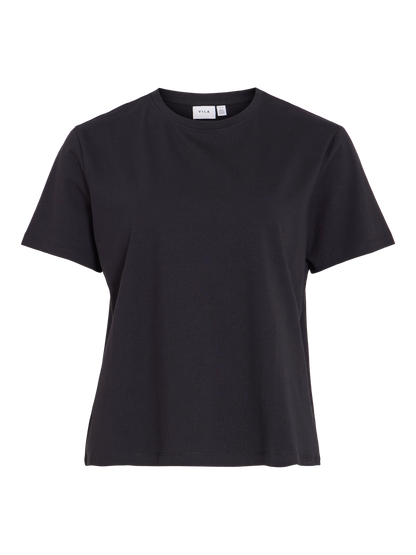 Vila - Vinora - T-shirt - Black Beauty