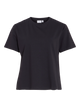 Vila - Vinora - T-shirt - Black Beauty