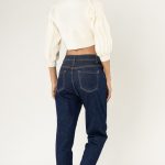 MIND by lene mom jeans dark blue