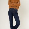 MIND by lene  straight Jeans dark blue