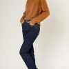 MIND by lene  straight Jeans dark blue