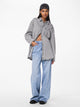 PIECES PCMAISIE LS DENIM SHIRT NOOS BC | Grey Denim