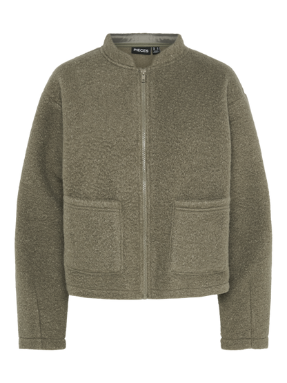 PIECES  PCSCARLET BOUCHLE BOMBER JACKET JRS  | Mermaid Cardigan