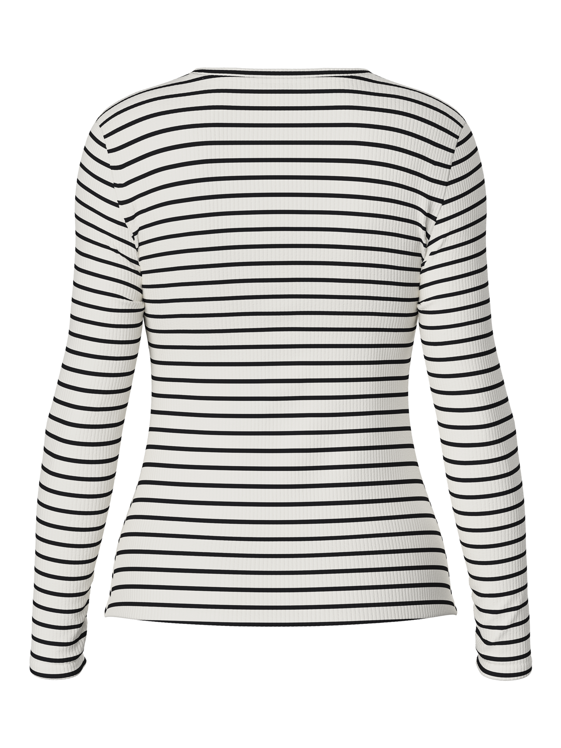 PIECES  PCRUKA LS TOP NOOS BC | Cloud Dancer NEW BLACK