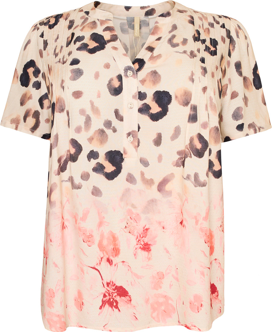 PRIMROSE BLOUSE SAND COMBI
