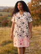 PRIMROSE DRESS SAND COMBI