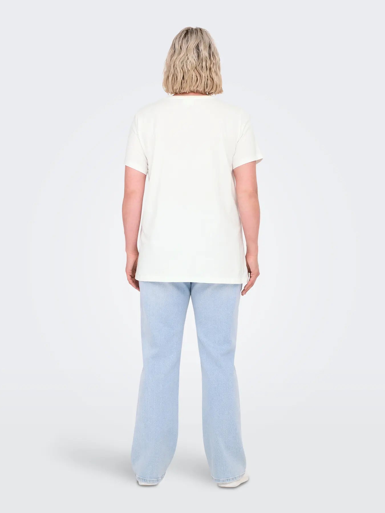 ONLY Carmakoma CARBOOSTERY TEE | Cloud Dancer Tribe