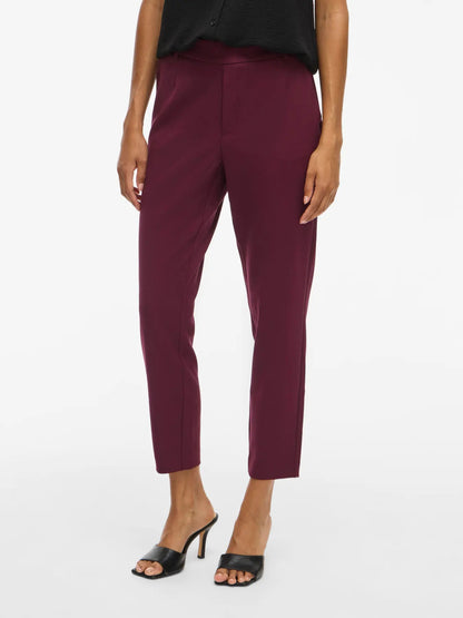 VILA VIVARONE HW SLIM PANT | Fig