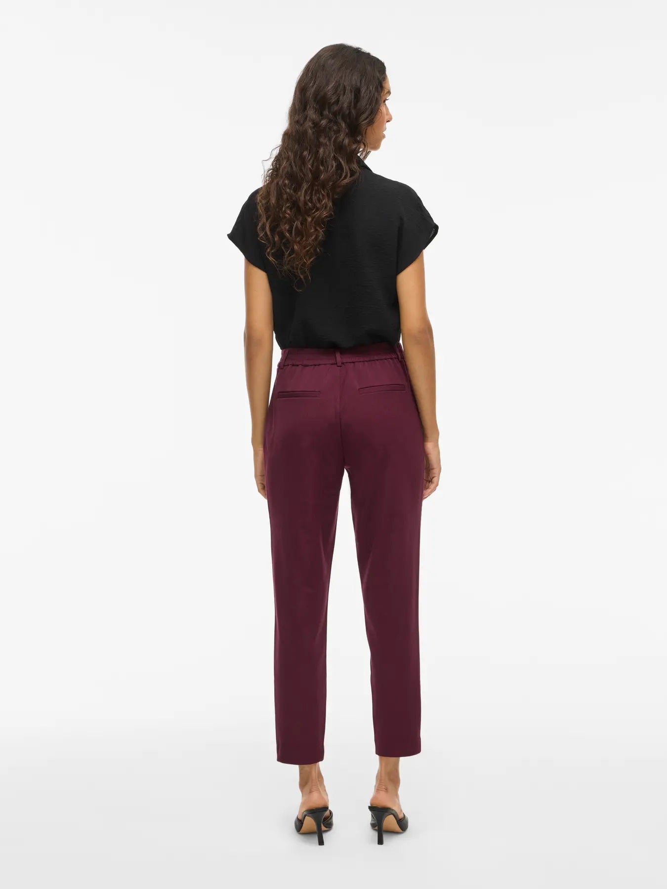 VILA VIVARONE HW SLIM PANT | Fig
