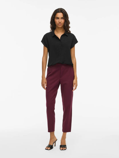 VILA VIVARONE HW SLIM PANT | Fig