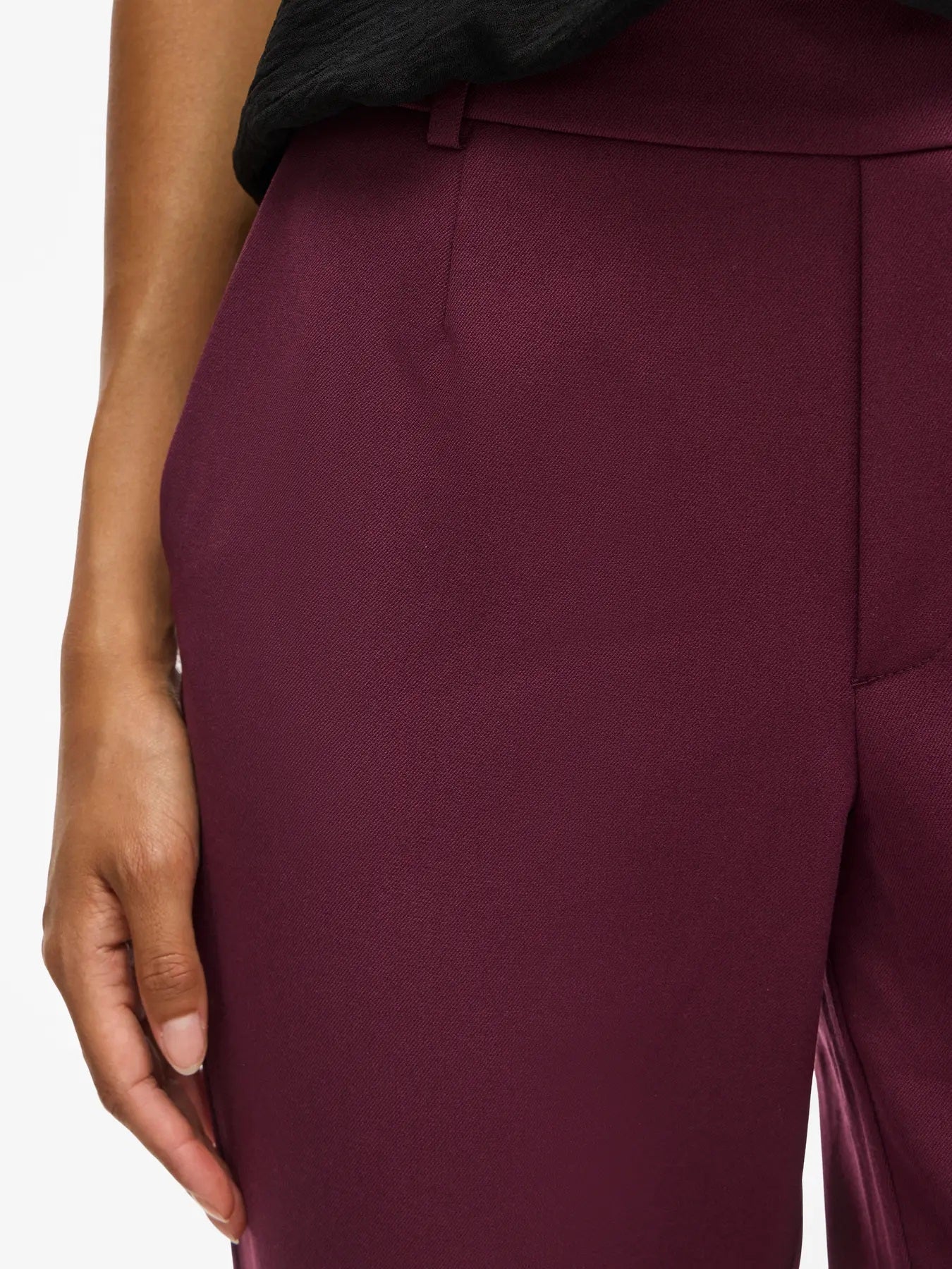 VILA VIVARONE HW SLIM PANT | Fig