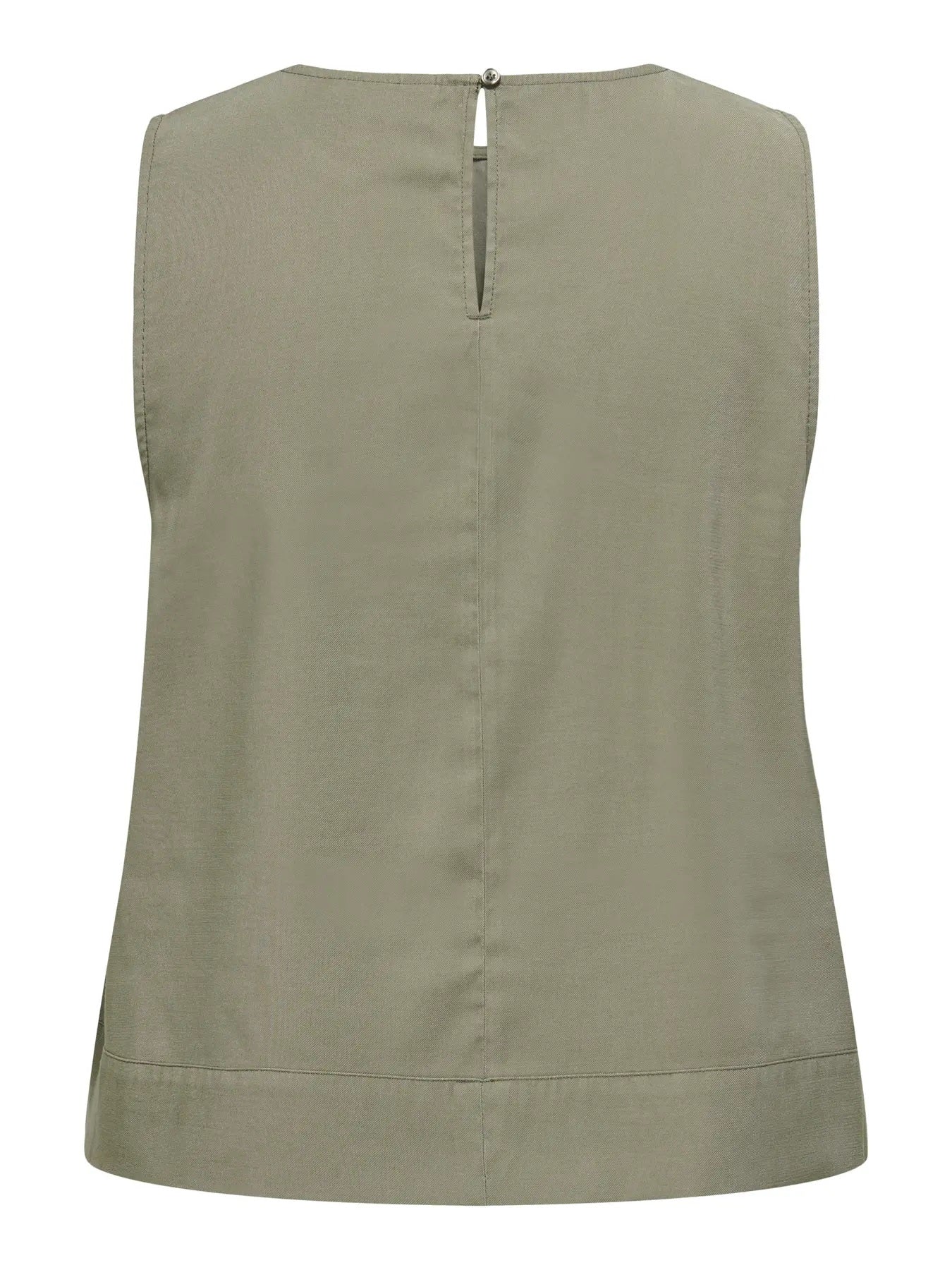 ONLY CARMAKOMA CARDORSI ARIS SL LOOSE TOP CC PNT (Smokey Olive)