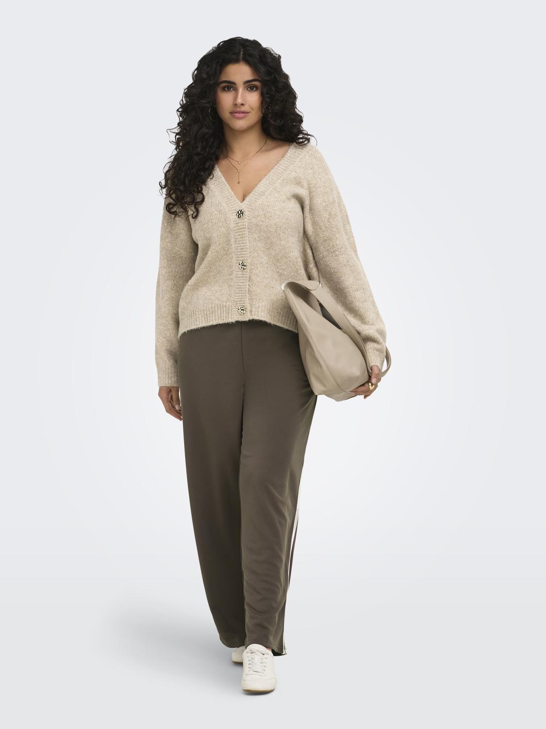 Only Carmakoma - Carzoey - Cardigan - Woodsmoke
