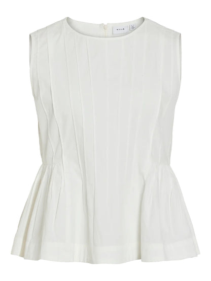 VIJIMBA O-NECK S/L TOP - Snow White