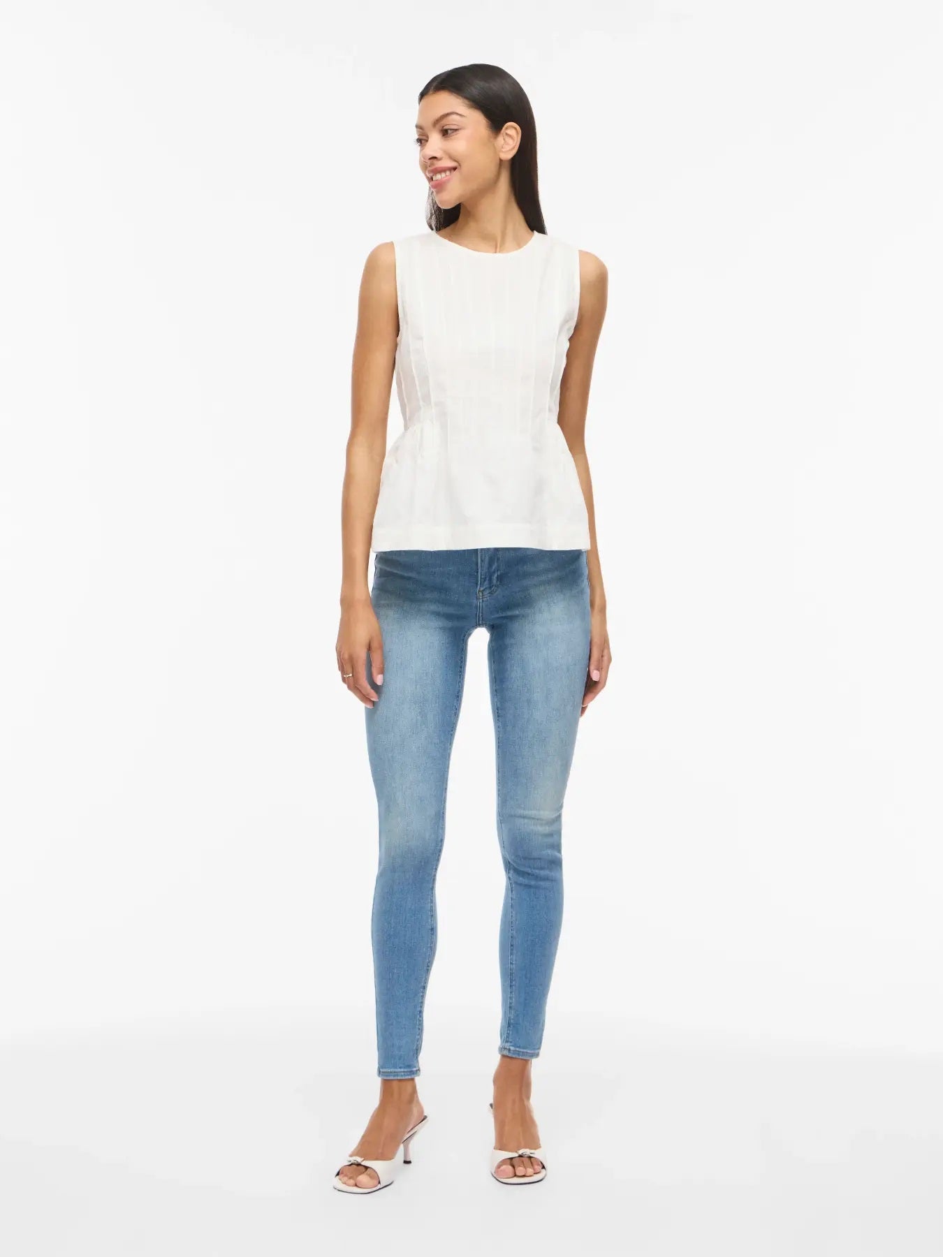 VIJIMBA O-NECK S/L TOP - Snow White