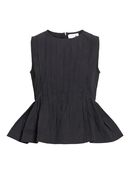 VIJIMBA O-NECK S/L TOP - Black Beauty