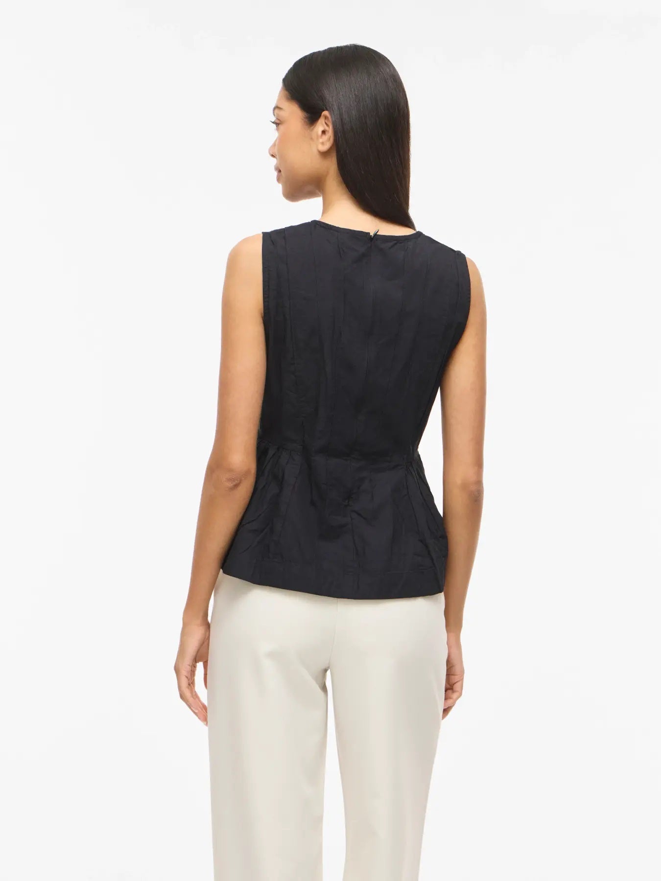 VIJIMBA O-NECK S/L TOP - Black Beauty