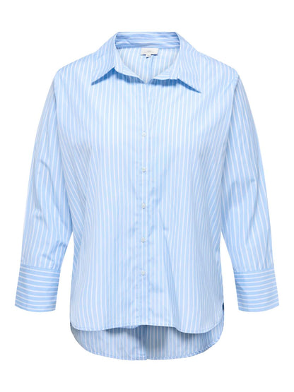 Only Carmakoma - Caroregon - Skjorte - Soft Chambray