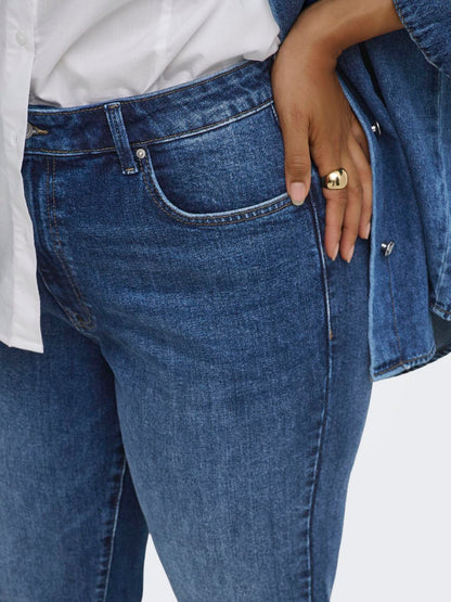 Only Carmakoma - Caremily - Jeans - Dark blue denim