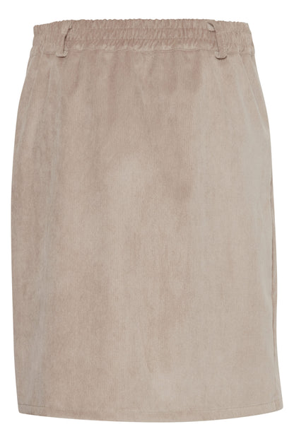 Sorbet Plaza Taupe Skirt | SBSPICY SKIRT