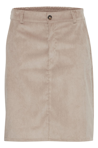 Sorbet Plaza Taupe Skirt | SBSPICY SKIRT