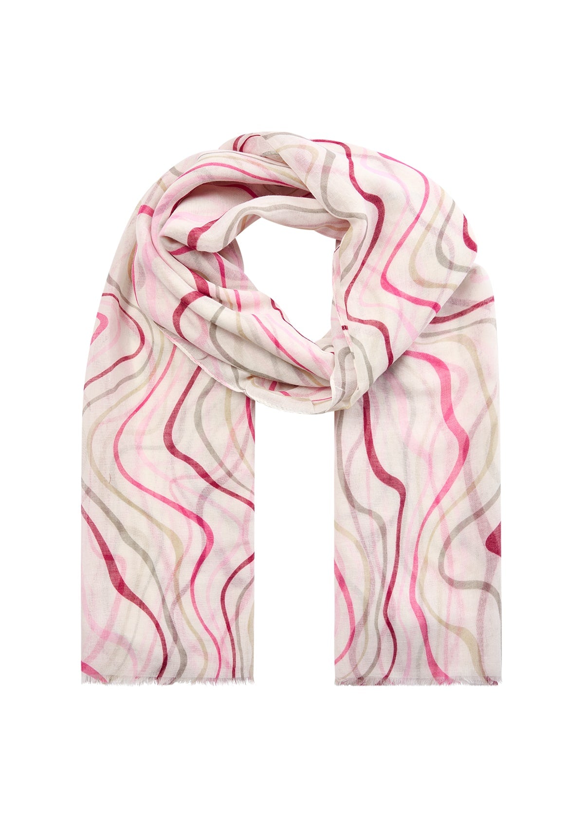 Soyaconcept FUCHSIA ROSE COMBI SCARF-A | SC-KADIFE 1