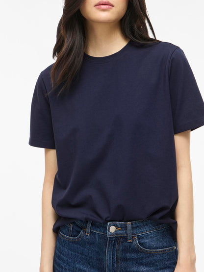 Vila - Vinora - T-shirt - Navy Blazer