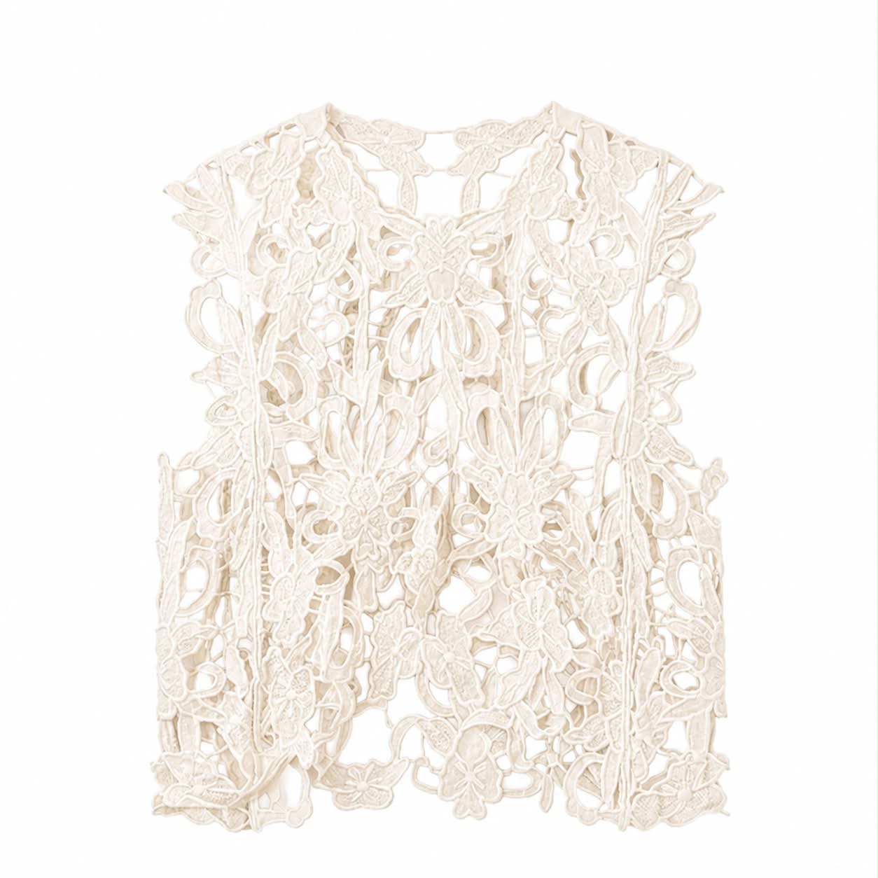 Tim & Simonsen - Yrsa Lace Top Ivory