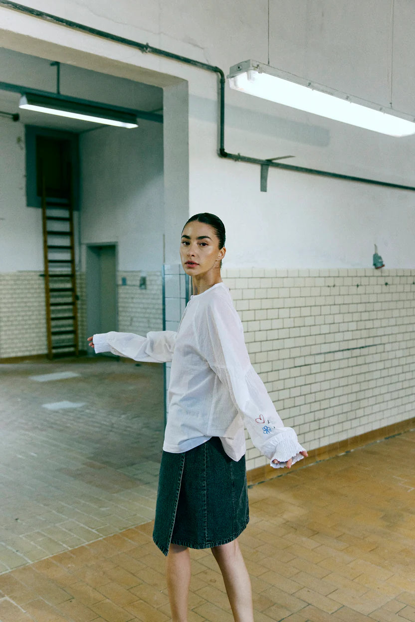 HBS - OhanaHBS shirt - White combi